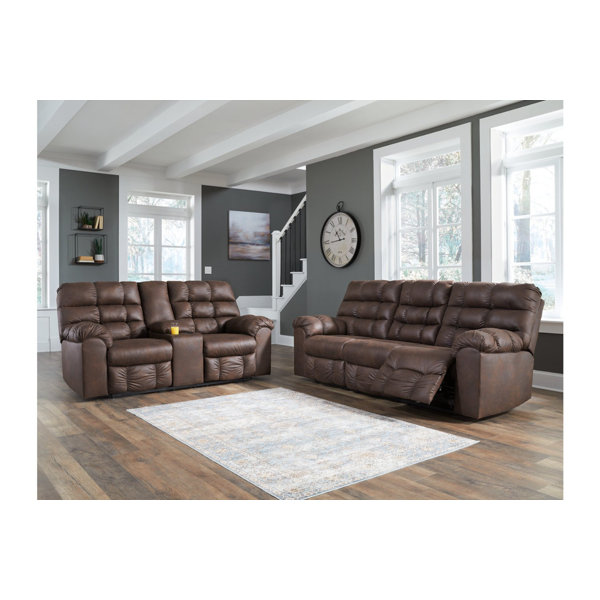 Ebern Designs Gallegos Reclining Sofa And Loveseat Wayfair